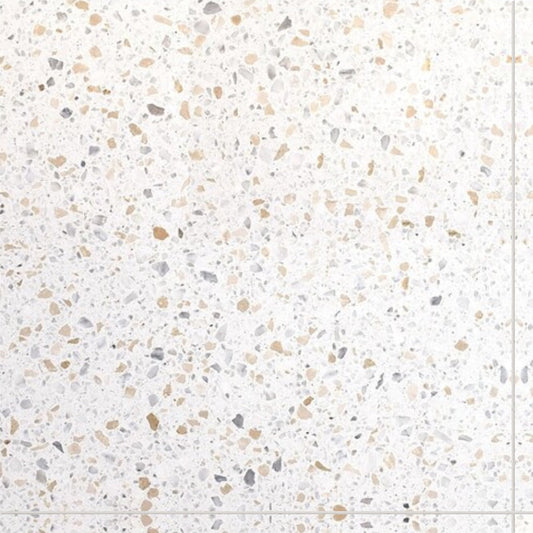 Sky Fusion Polished Terrazzo Tile