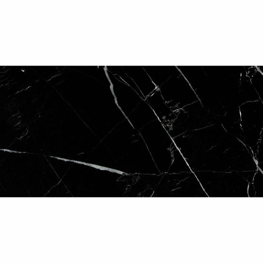 Black Polished Marble Tile