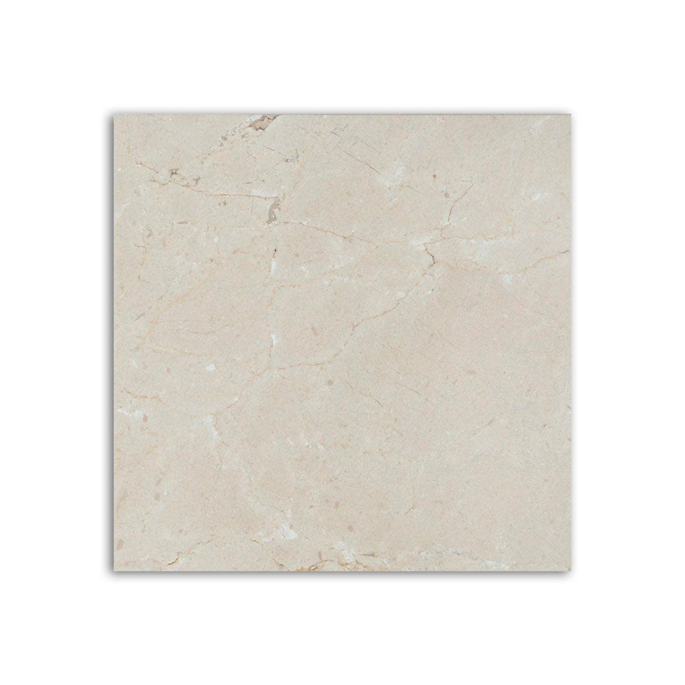 Crema Marfil Polished Marble Tile