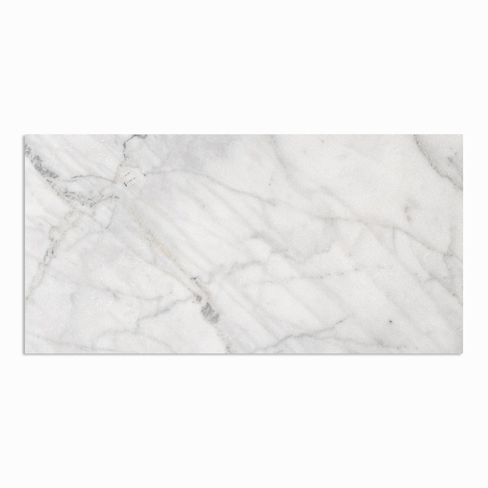 Fantasy White Tumbled Marble Pavers