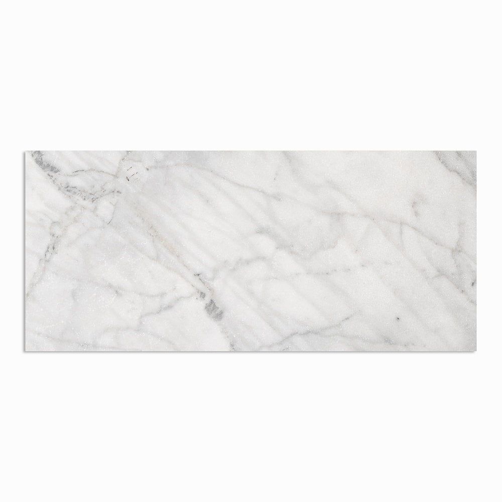 Fantasy White Tumbled Marble Pavers