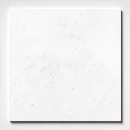 Royal White Honed Marble Tile