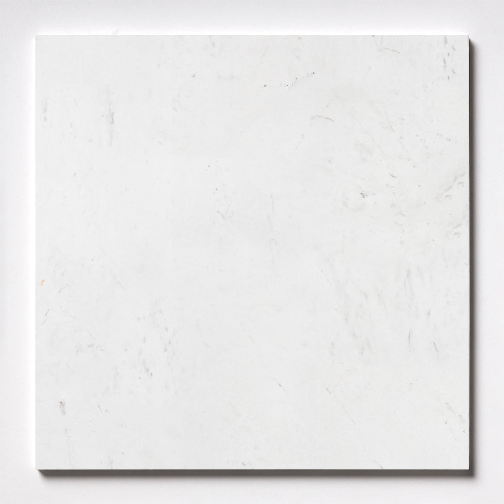 Royal White Polished Marble Tile