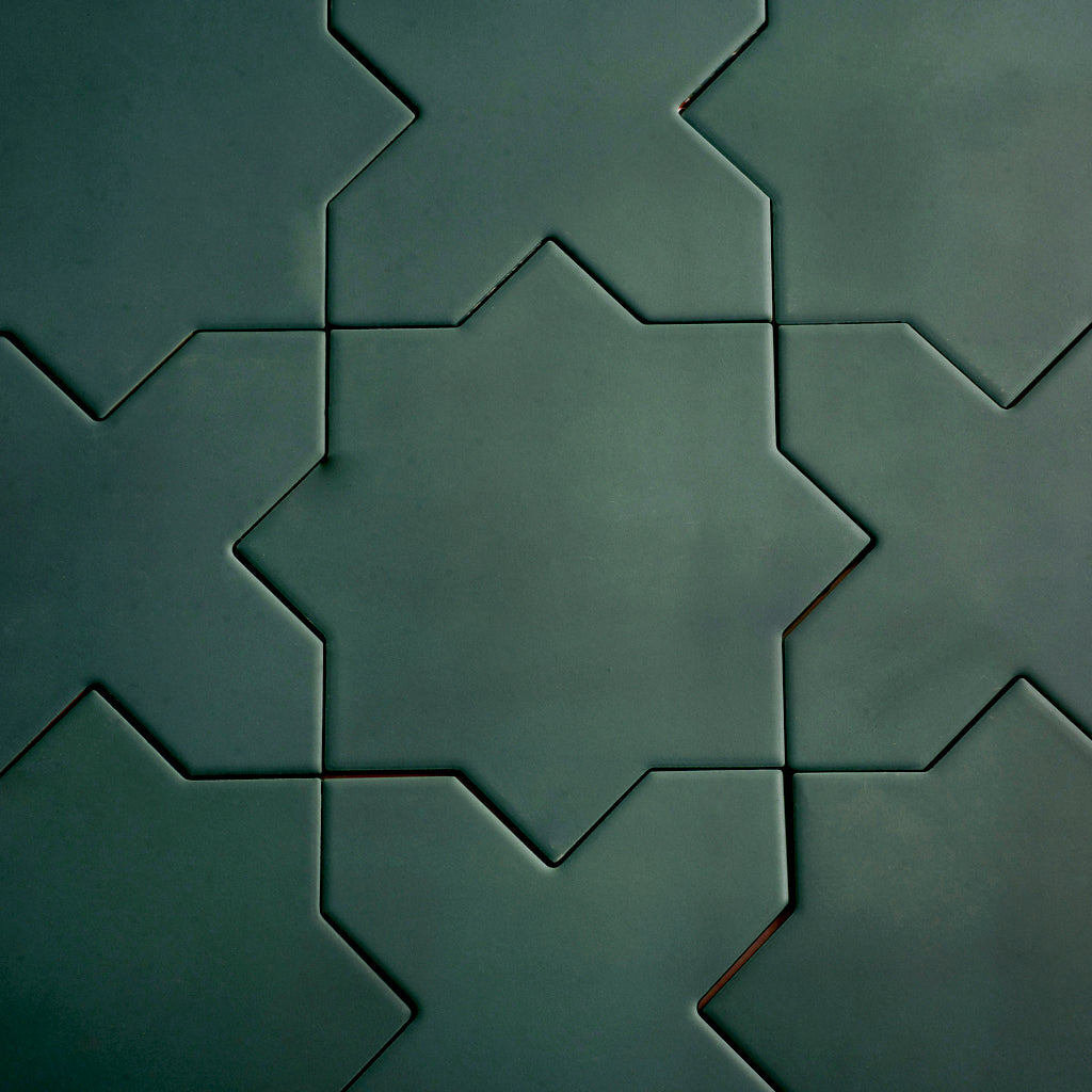 Sage Green 5x5 Matte Cross Porcelain Tile (34 pack, 5.31 sq ft/case) - Sample