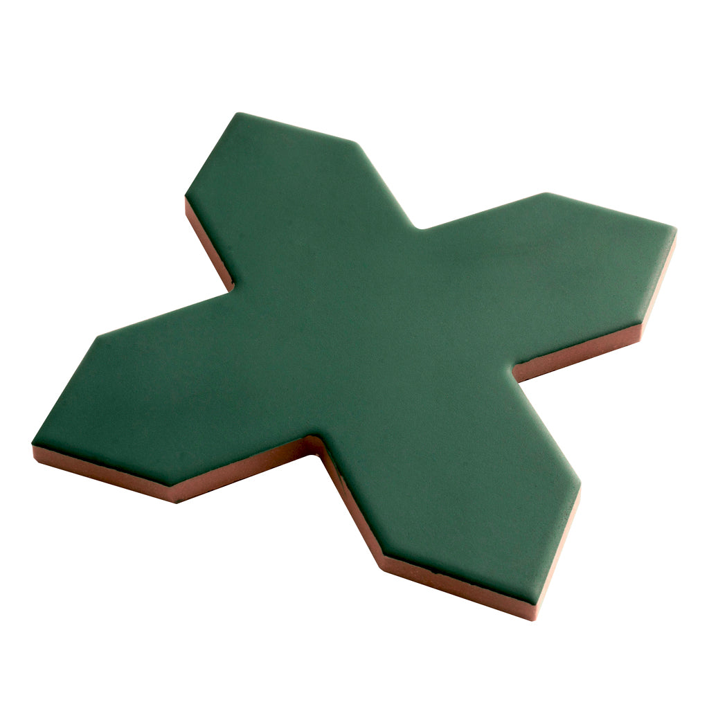 Sage Green 5x5 Matte Cross Porcelain Tile (34 pack, 5.31 sq ft/case) - Sample