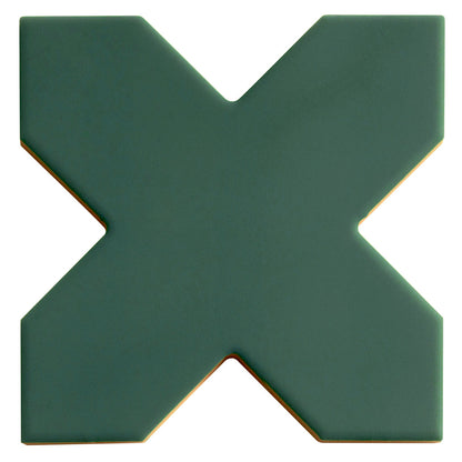 Sage Green 5x5 Matte Cross Porcelain Tile (34 pack, 5.31 sq ft/case)