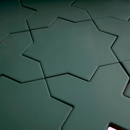 Sage Green 5x5 Matte Cross Porcelain Tile (34 pack, 5.31 sq ft/case) - Sample