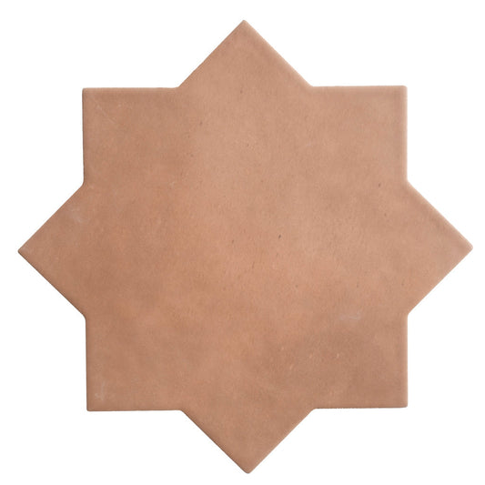 Terracotta 7x7 Matte Star Porcelain Tile (34 pack, 5.31 sq ft/case) - Sample