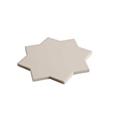 Light Gray 7x7 Matte Star Porcelain Tile (34 pack, 5.31 sq ft/case) - Sample