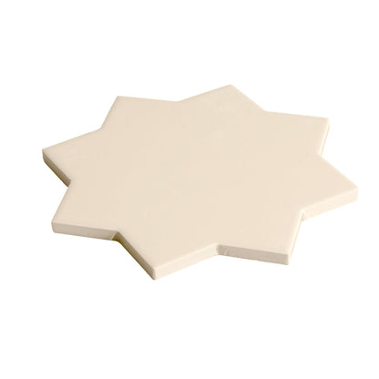 Ecru Taupe 7x7 Matte Star Porcelain Tile (34 pack, 5.31 sq ft/case)
