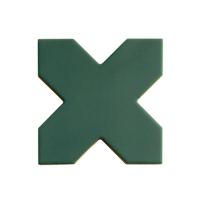 Sage Green 5x5 Matte Cross Porcelain Tile (34 pack, 5.31 sq ft/case)