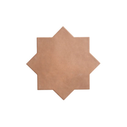 Terracotta 7x7 Matte Star Porcelain Tile (34 pack, 5.31 sq ft/case)