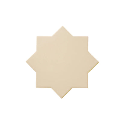 Ecru Taupe 7x7 Matte Star Porcelain Tile (34 pack, 5.31 sq ft/case)