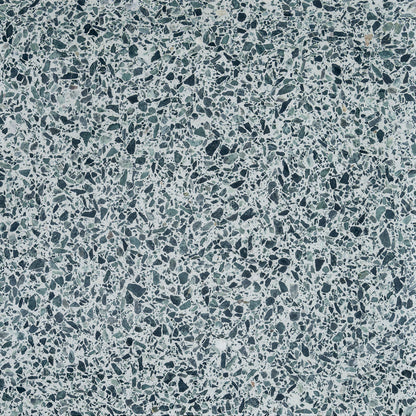 Forest Green White 24x24 Honed Square Terrazzo Large Format Tile (2 pack, 7.75 sq ft/case)