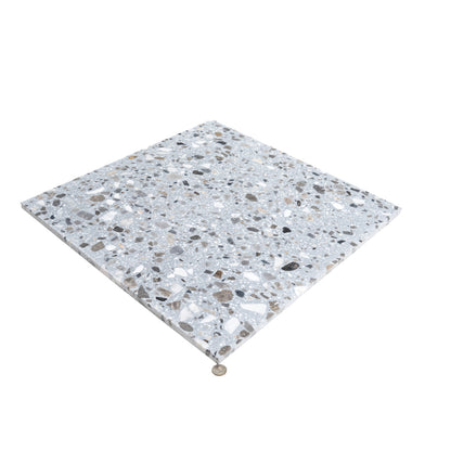 Gray Beige 24x24 Honed Square Terrazzo Large Format Tile (2 pack, 7.75 sq ft/case) - Sample