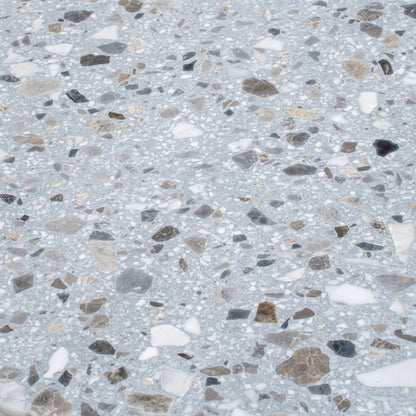 Gray Beige 24x24 Honed Square Terrazzo Large Format Tile (2 pack, 7.75 sq ft/case) - Sample