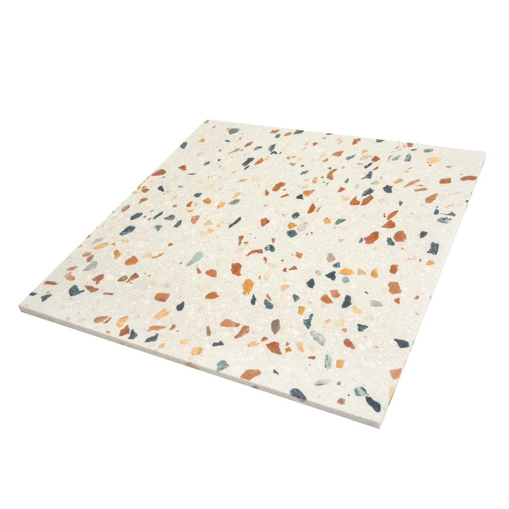 Beige Gold 24x24 Honed Square Terrazzo Large Format Tile (2 pack, 7.75 sq ft/case) - Sample