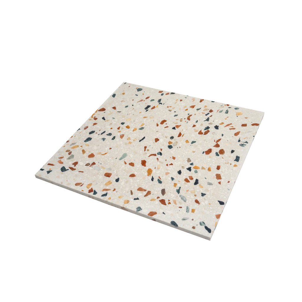 Beige Gold 24x24 Honed Square Terrazzo Large Format Tile (2 pack, 7.75 sq ft/case) - Sample