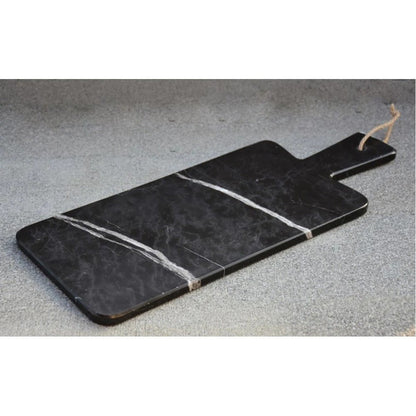 Toros Black genuine white marble serving board charcutorie platter product SKU-MSTBSB8x14