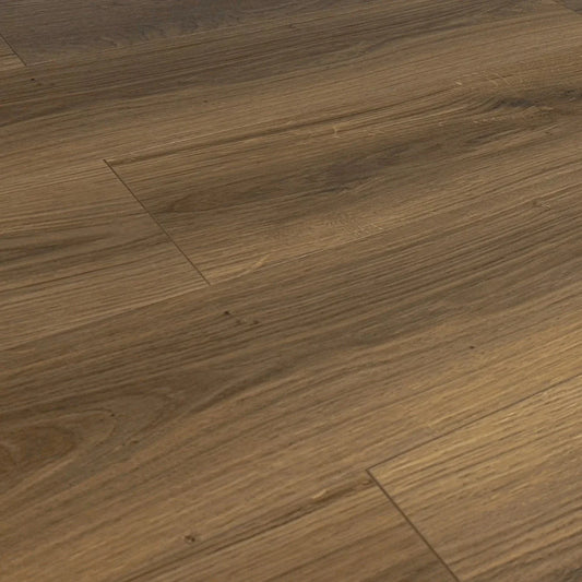 Tree Bark Embossed Matte 9.37"x60" Waterproof Laminate Flooring 12mm - Greek
