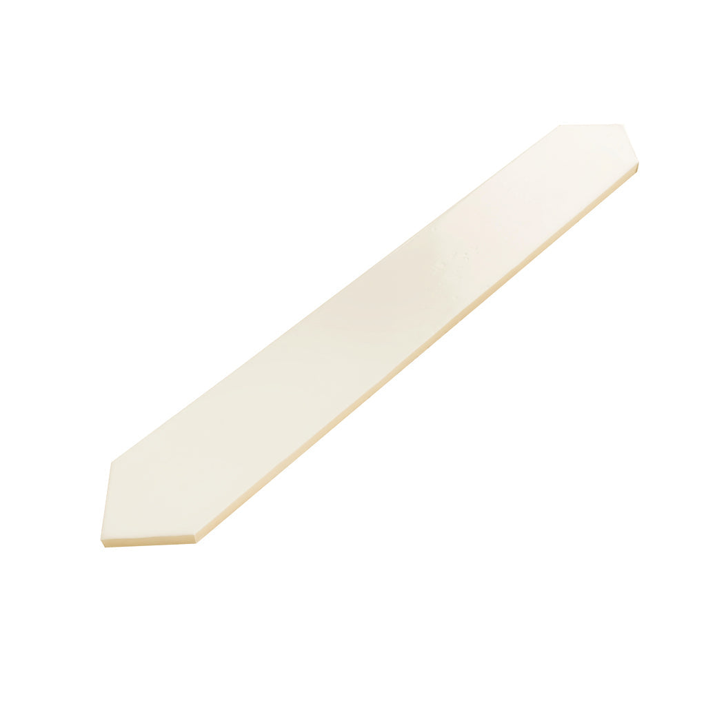 Pearl White 3x19 Glossy Picket Porcelain Tile (20 pack, 7.65 sq ft/case)