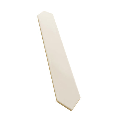 Pearl White 3x19 Glossy Picket Porcelain Tile (20 pack, 7.65 sq ft/case)