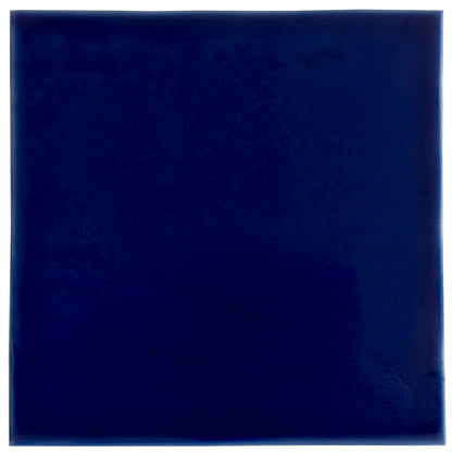 Royal Blue 6x6 Glossy Square Porcelain Tile (19 pack, 4.65 sq ft/case)