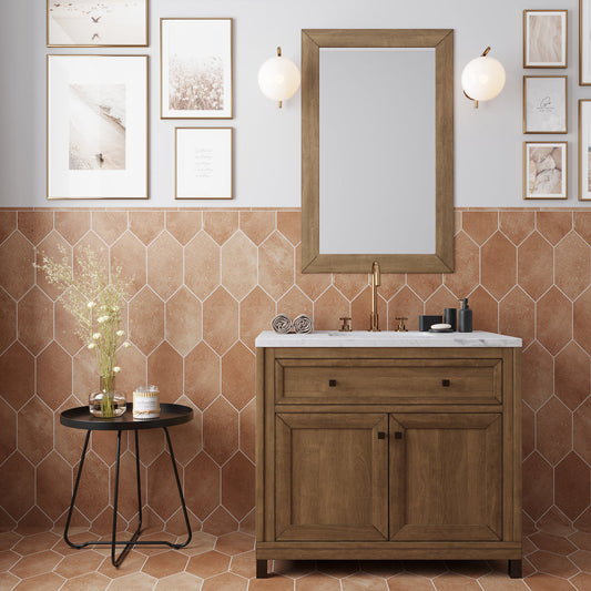 Terracotta 0.6x12 Matte Porcelain Bullnose Tile Trim (10 pack, 0.5 sq ft/case)