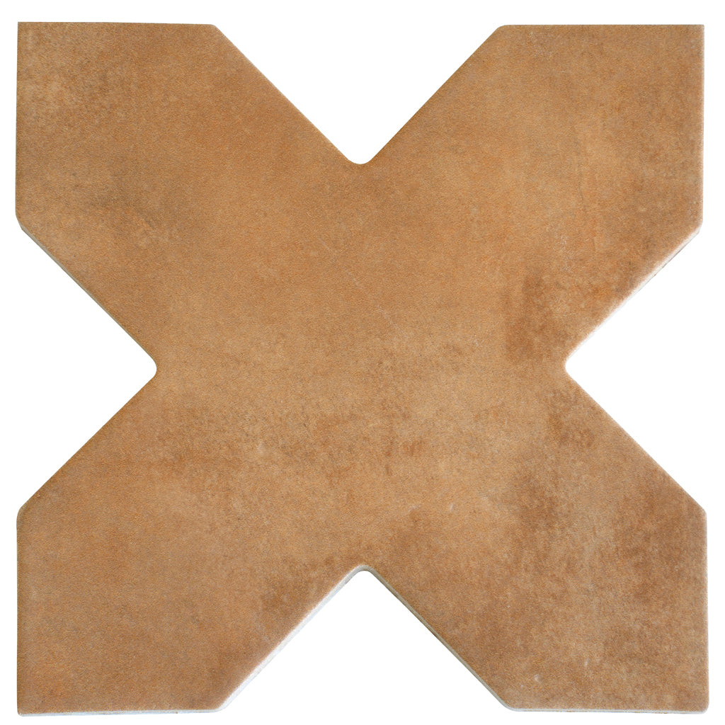 Terracotta 7x7 Matte Cross Porcelain Tile (16 pack, 5.6 sq ft/case)
