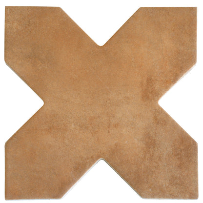 Terracotta 7x7 Matte Cross Porcelain Tile (16 pack, 5.6 sq ft/case)
