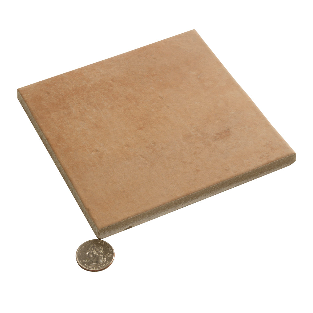 Terracotta 6x6 Matte Square Porcelain Tile (19 pack, 4.66 sq ft/case) - Sample