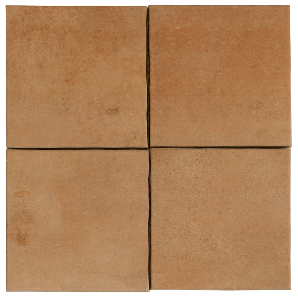 Terracotta 6x6 Matte Square Porcelain Tile (19 pack, 4.66 sq ft/case)