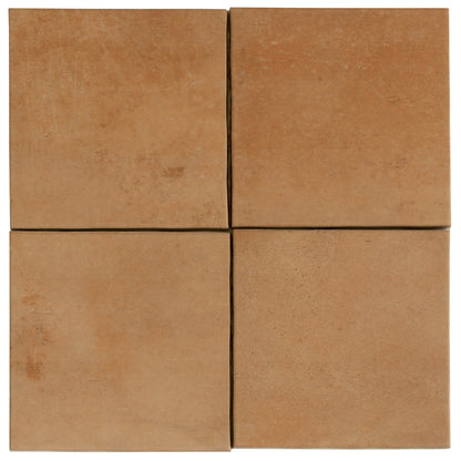 Terracotta 6x6 Matte Square Porcelain Tile (19 pack, 4.66 sq ft/case) - Sample