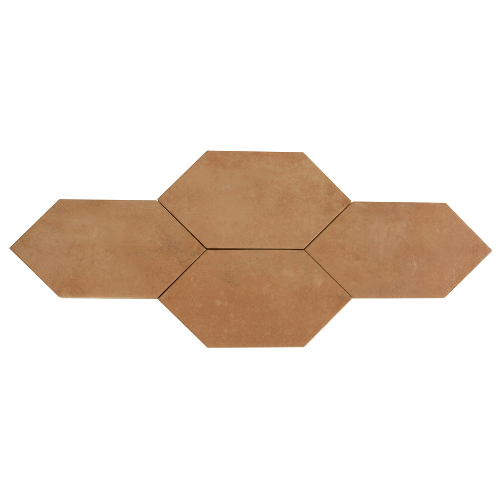 Terracotta 6x12 Matte Octagon Porcelain Tile (20 pack, 7.1 sq ft/case)