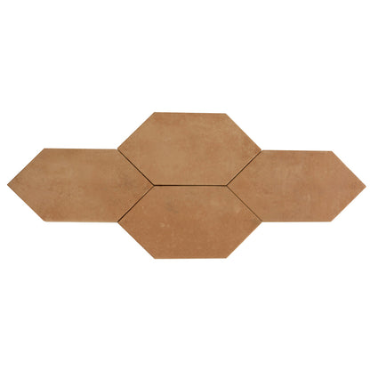 Terracotta 6x12 Matte Octagon Porcelain Tile (20 pack, 7.1 sq ft/case)