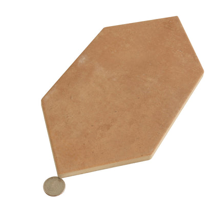 Terracotta 6x12 Matte Octagon Porcelain Tile (20 pack, 7.1 sq ft/case)