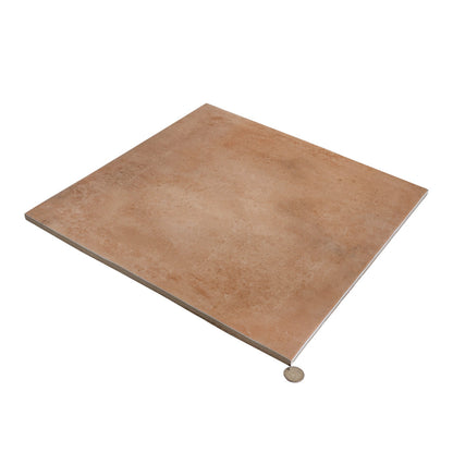 Terracotta 18x18 Matte Square Porcelain Large Format Tile (5 pack, 10.9 sq ft/case) - Sample
