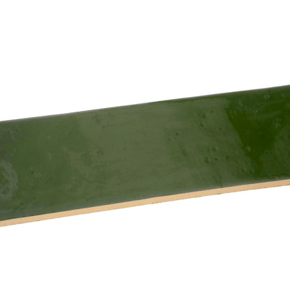 Deep Forest Green 3x19 Glossy Picket Porcelain Tile (20 pack, 7.65 sq ft/case) - Sample