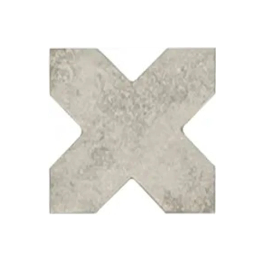 Soft Beige 6x6 Matte Cross Porcelain Tile (24 pack, 6.35 sq ft/case)