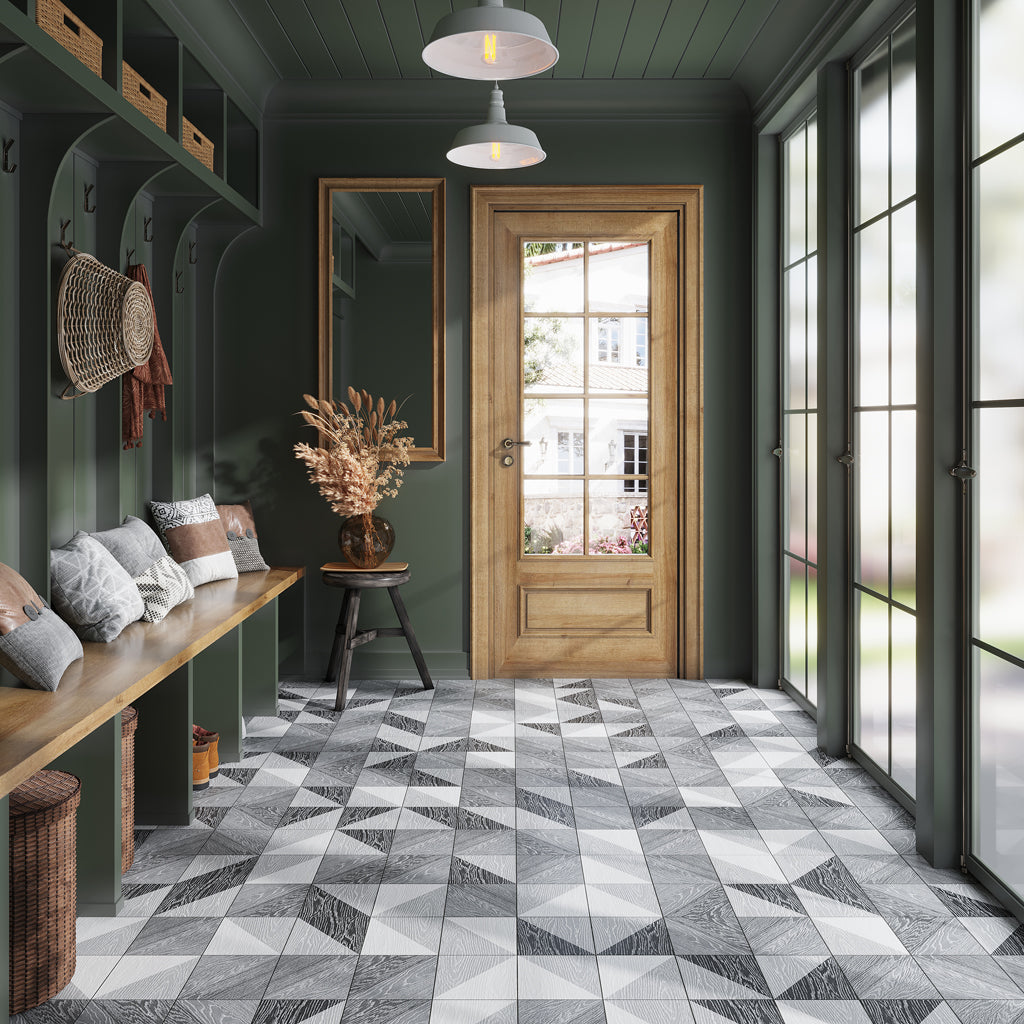 Gray 6x6 Matte Square Porcelain Tile (20 pack, 5.868 sq ft/case) - Sample