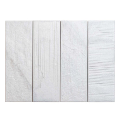 White 4x13 Matte Brick Porcelain Tile (31 pack, 12.034 sq ft/case)