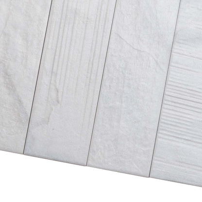 White 4x13 Matte Brick Porcelain Tile (31 pack, 12.034 sq ft/case)