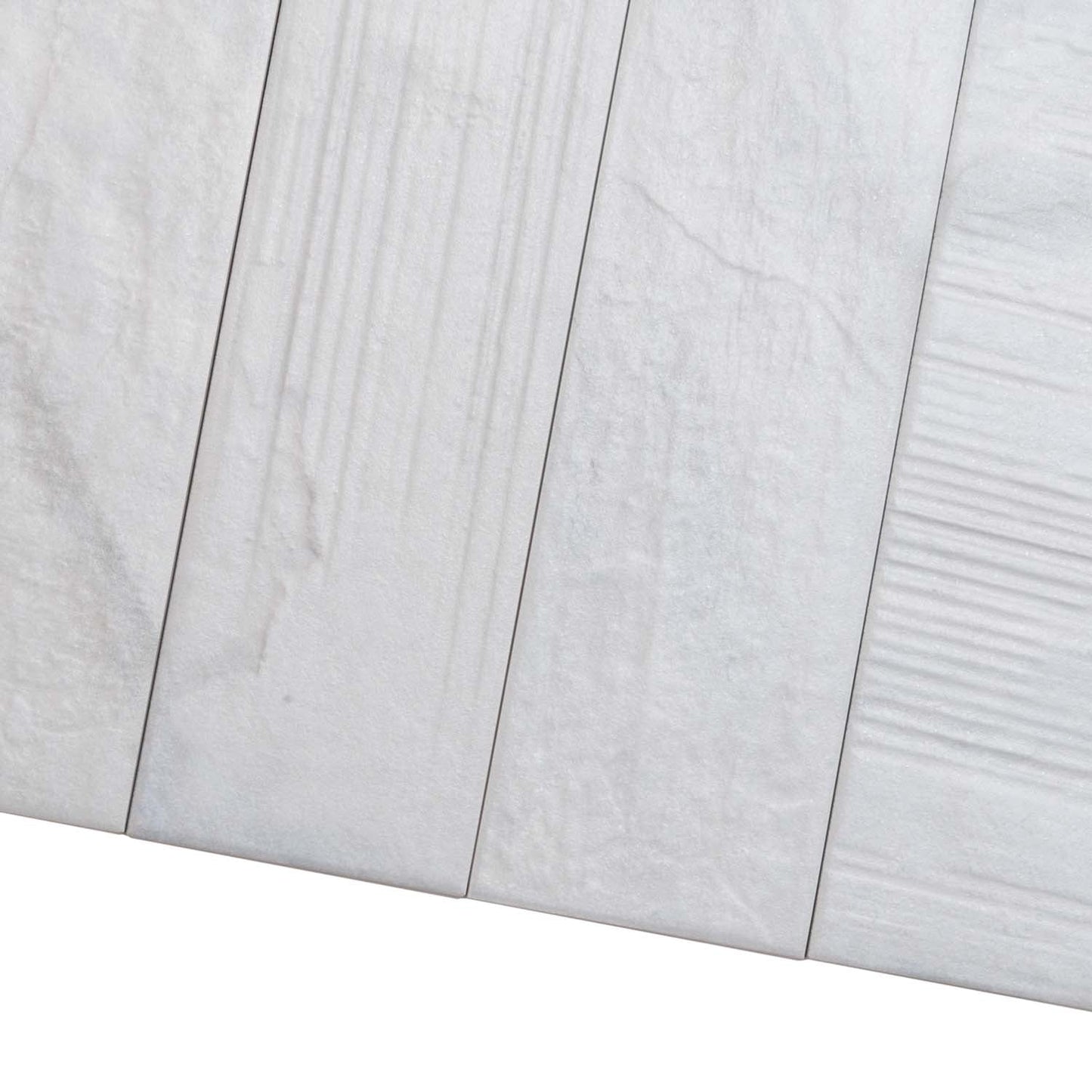 White 4x13 Matte Brick Porcelain Tile (31 pack, 12.034 sq ft/case) - Sample