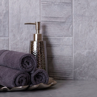 Gray 4x13 Matte Brick Porcelain Tile (31 pack, 12.034 sq ft/case) - Sample