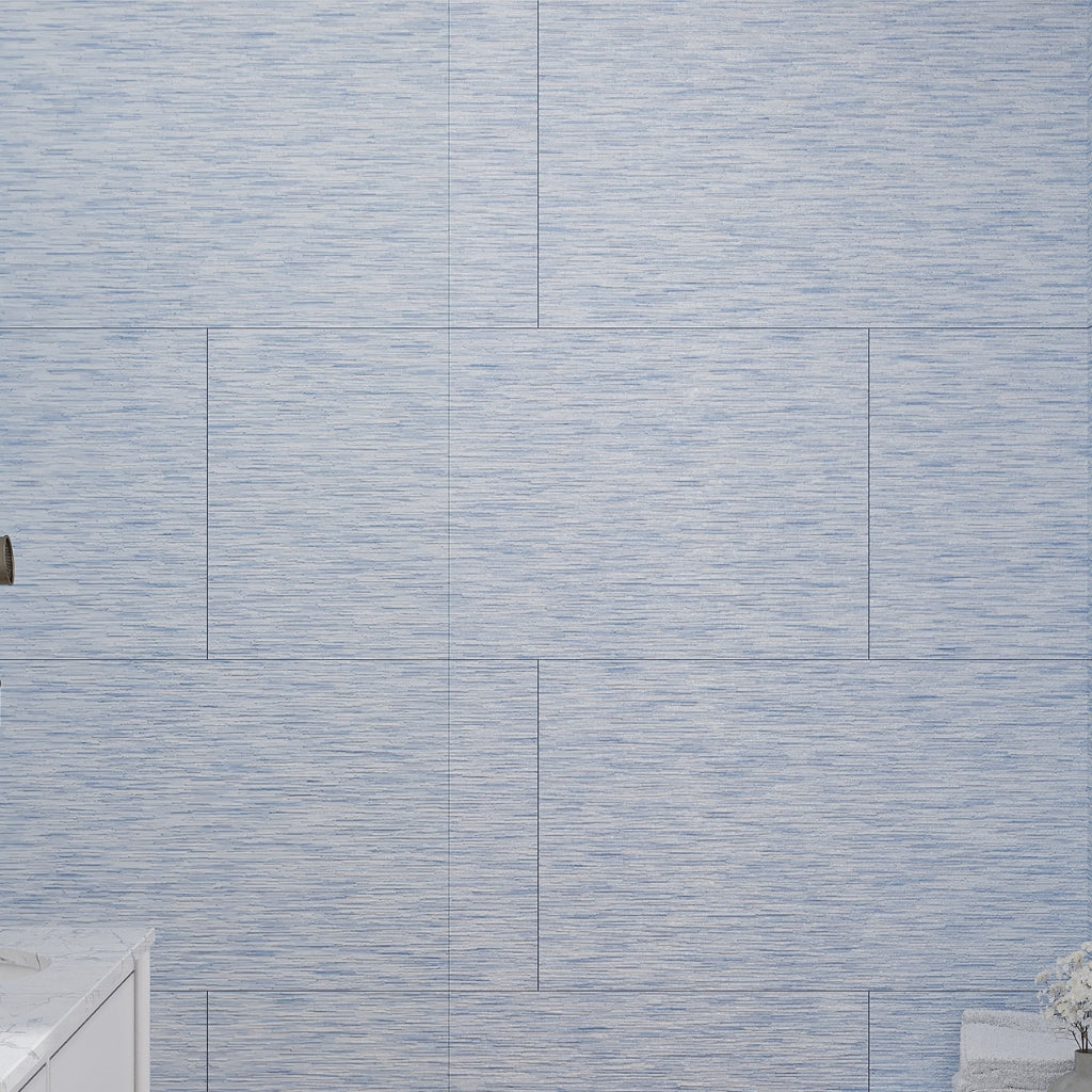 Blue 24x48 Textured Porcelain Large Format Tile (2 pack, 15.29 sq ft/case)