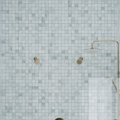 Frosted Sky Blue 12x12 Lappato Square Porcelain Mosaic Tile (5 pack, 4.84 sq ft/case)
