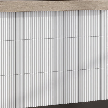 White 2x8 Glossy Ceramic Subway Deco Tile (42 pack, 4.54 sq ft/case)