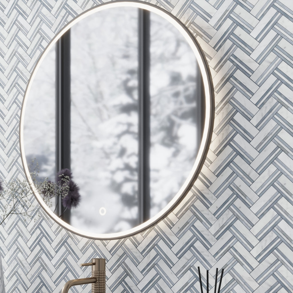 Eastern White and Blue 11x12 Polished Herringbone Marble Mosaic Tile (5 pack, 4.71 sq ft/case)