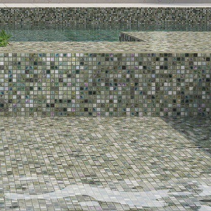 Emerald Green 12x12 Glossy Uniform Square Glass Mosaic Tile (10 pack, 9.3 sq ft/case)