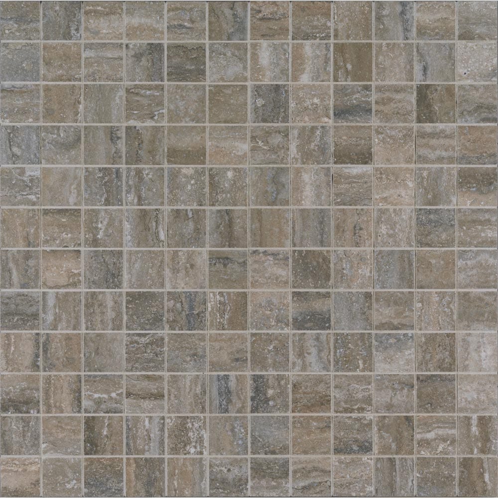 MSI Veneto Noce Matte Porcelain Mosaic Wall and Floor Tile 2"x2"